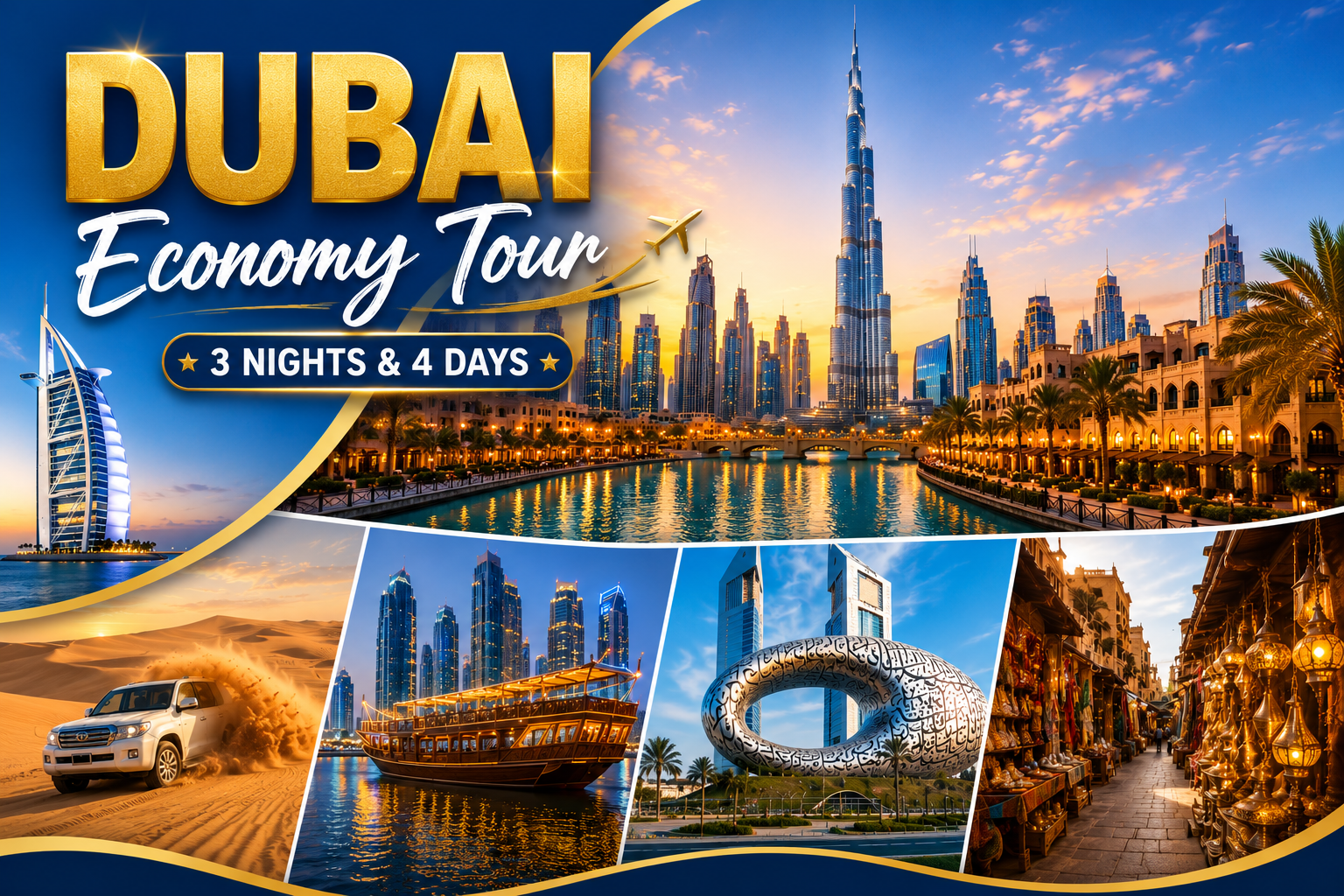 Dubai Economy Tour 3 Nights