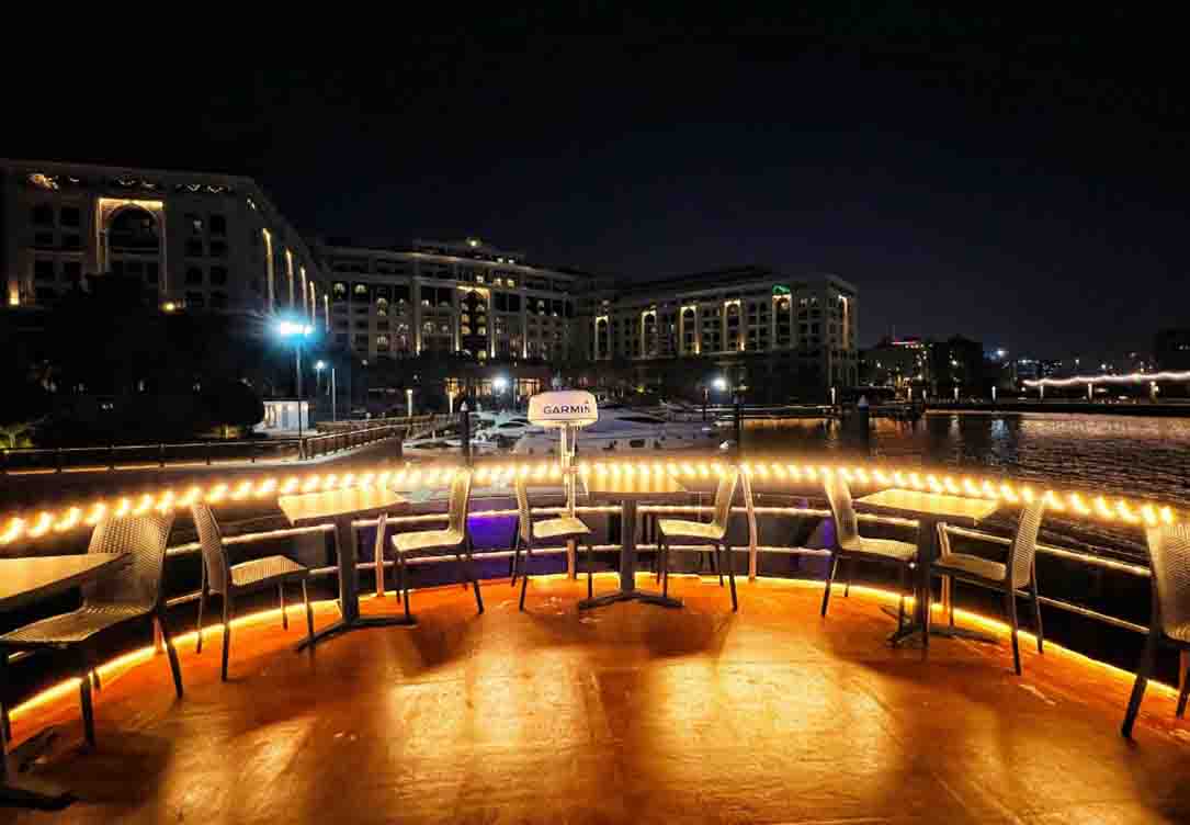 Sunset in Al Jadaf Water Canal Cruise