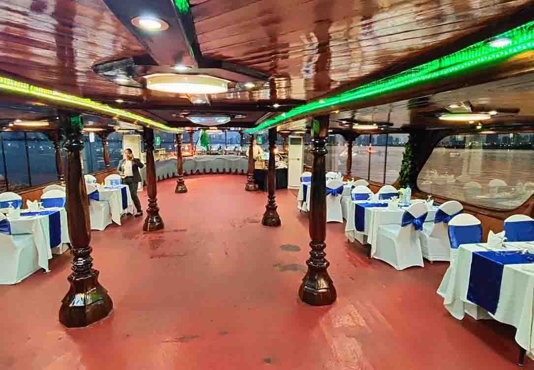 Diner on Top Off Deck